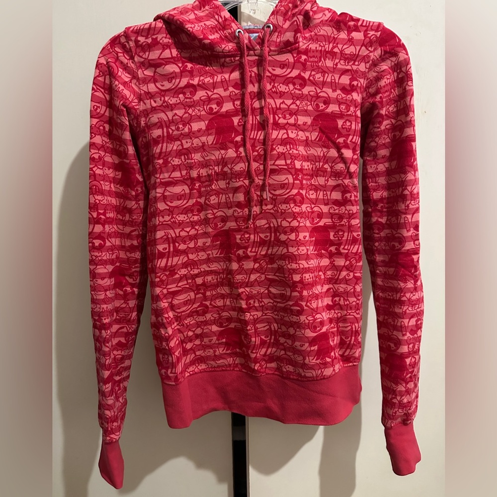Tokidoki Stylish Red Women's Hoodie